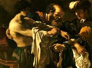 Giovanni Francesco  Guercino den forlorade sonens aterkomst Spain oil painting artist